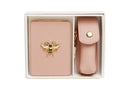 Mirror & Lipstick Holder Set - Pink