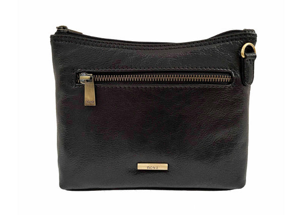 Nova Leathers Handbag - Black
