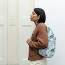 Small Recycled Bag - Frosty Bouquet