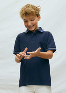 Short Sleeve Polo - Atlantic