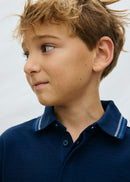 Short Sleeve Polo - Atlantic