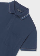 Short Sleeve Polo - Atlantic