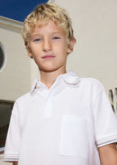 Short Sleeve Polo - Cream