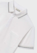 Short Sleeve Polo - Cream