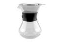 Pour Over 400ml Coffee Maker with Stainless Steel Filter