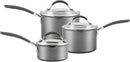 ScratchDefense A1 Series 3 Piece Saucepan Set
