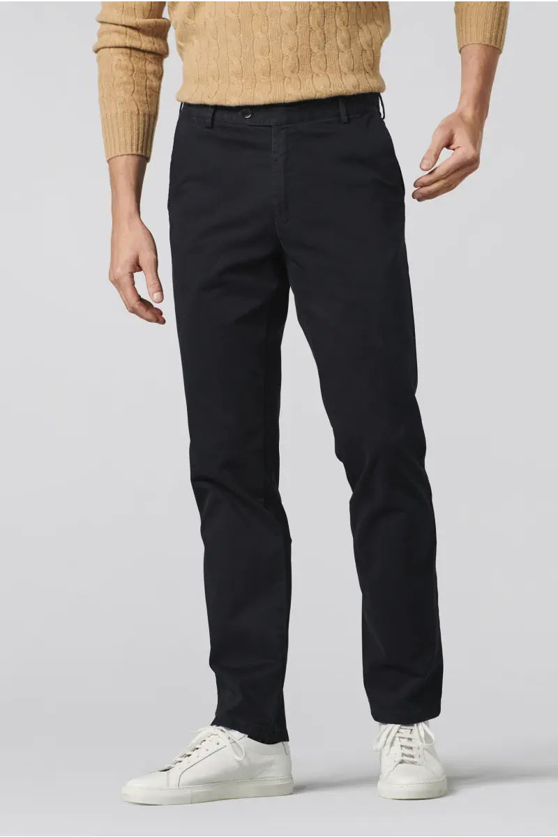 Oslo SpecialFlex Waistband Trouser - Black