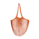 Cotton Mesh Shopper - Rust