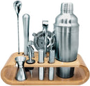 Cocktail Set with Bamboo Base