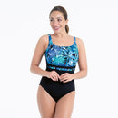 Palm Tree Care Swimsuit - Ocean