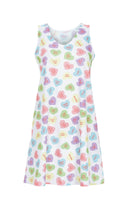 Sleeveless Nightgown - Lovehearts