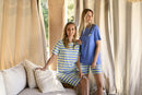 Striped Nightshirt - Lavender
