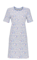 Button Planket Nightdress - Shadow