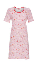 Floral Print Nightdress - Campari