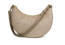 Kensington Suedette Shoulder & Cross Body Bag - Mink