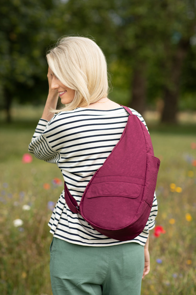 Textured Nylon Ruby - Small Bag