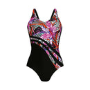 Nautical Charm Care Swimsuit - Magenta