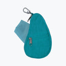 Textured Pouch With Shopper - Capri Blue