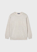 Boys Cotton Sweatshirt - Stone