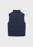 Boys Reversible Gilet - Navy