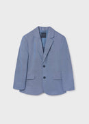 Boys Linen Jacket - Indigo