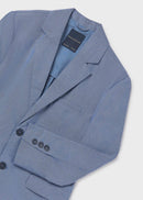 Boys Linen Jacket - Indigo