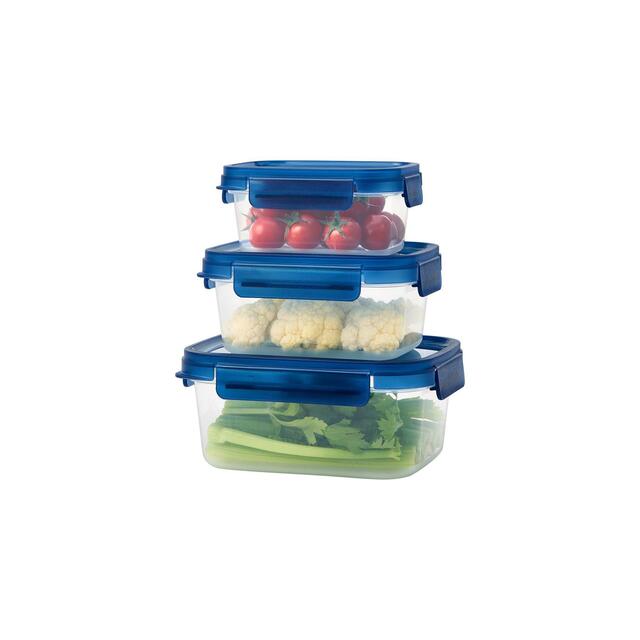 NestnLock 3 Piece Container Set - Blue
