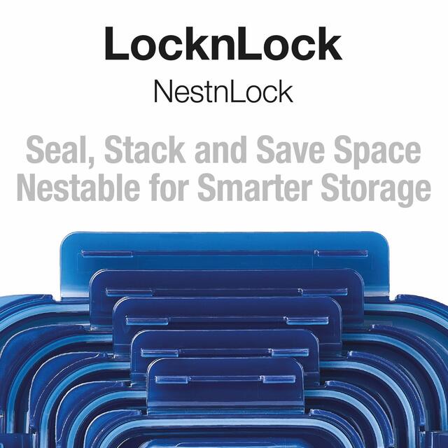 NestnLock Container Set 5 Piece - Blue