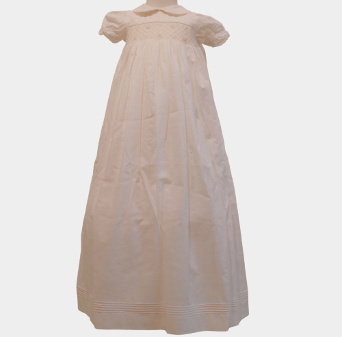 Sara Christening Robe - White