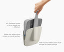 CleanTech Wall-Mounted Dustpan and Brush