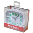Alpha Alarm Clock - Assorted Colours