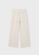 Crochet Trouser - Bone