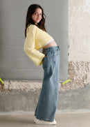 Wide Leg Jean - Medium Denim