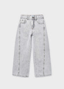 Wide Leg Jean - Grey