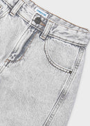 Wide Leg Jean - Grey