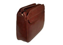 Zip Top Handbag - Cognac