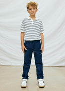 Linen Suiting Trouser - Atlantic