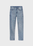 Straight Denim Jeans - Light