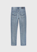 Straight Denim Jeans - Light
