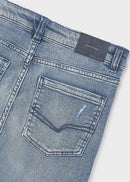 Straight Denim Jeans - Light