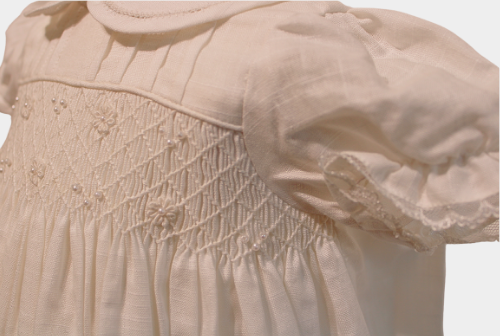 Sara Christening Robe - White