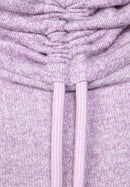 Cosy Colour Block Hoodie - Celery Green Melange