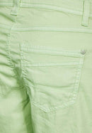 Scarlett Stripe Shorts - Matcha Lime
