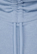 Cosy Collar Shirt - Tranquil Blue Melange