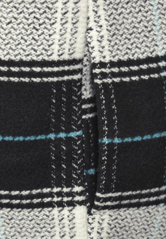 Check Overshirt - Black