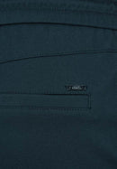Tracey Zipper Detail Trouser - Petrol Blue
