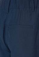 Twill Straight Leg Trouser - Dark Atlantic Blue