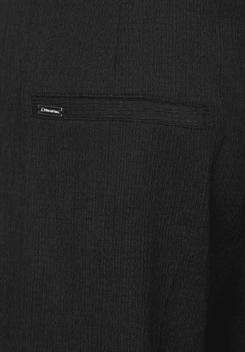 Straight Leg Trouser - Black