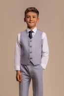 Caridi 3 Piece Suit - Sky Blue