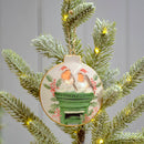 Postbox & Robin Hanging Decoration